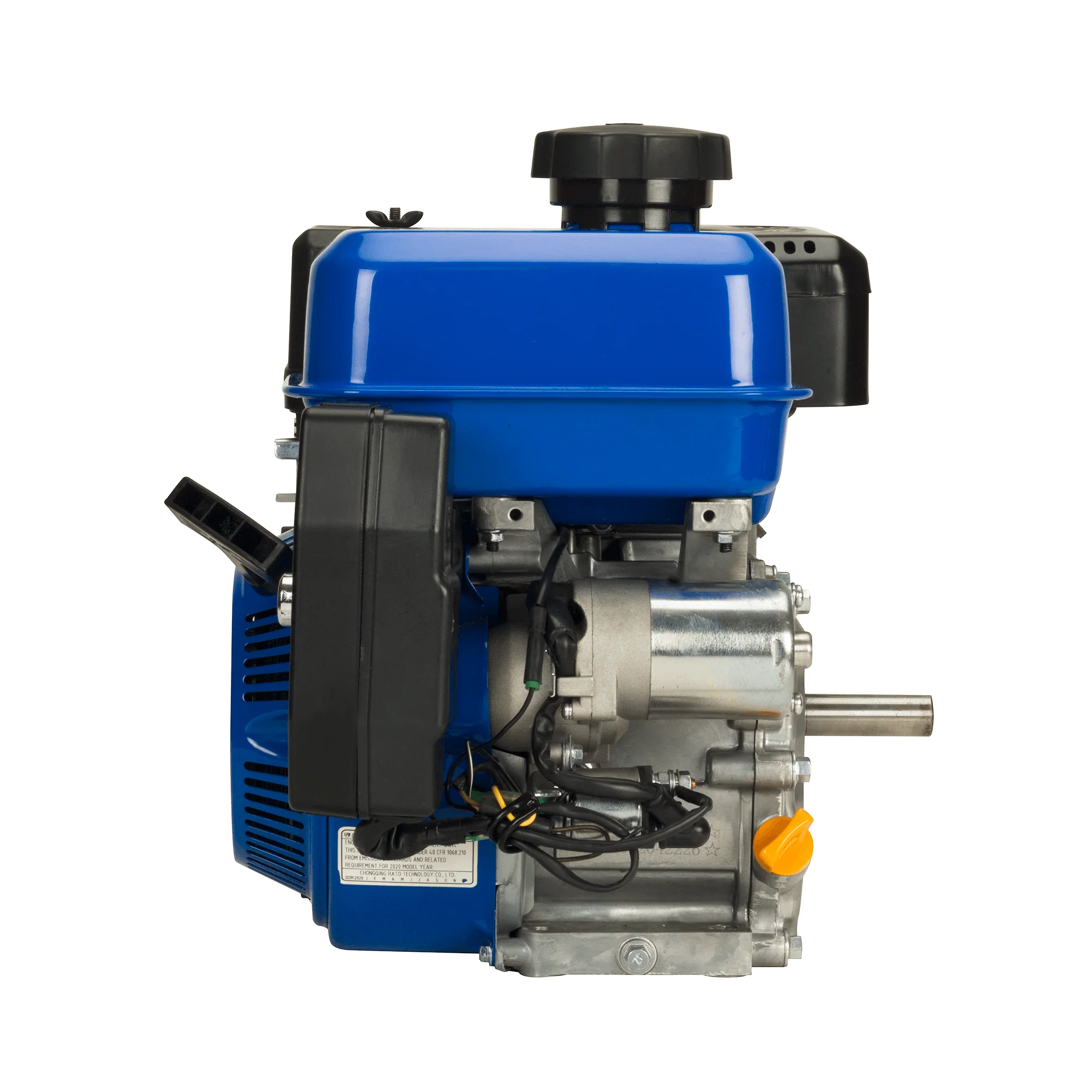 212cc 3/4" Shaft Recoil/Electric Start Horizontal Dual Fuel Engine - Image 9