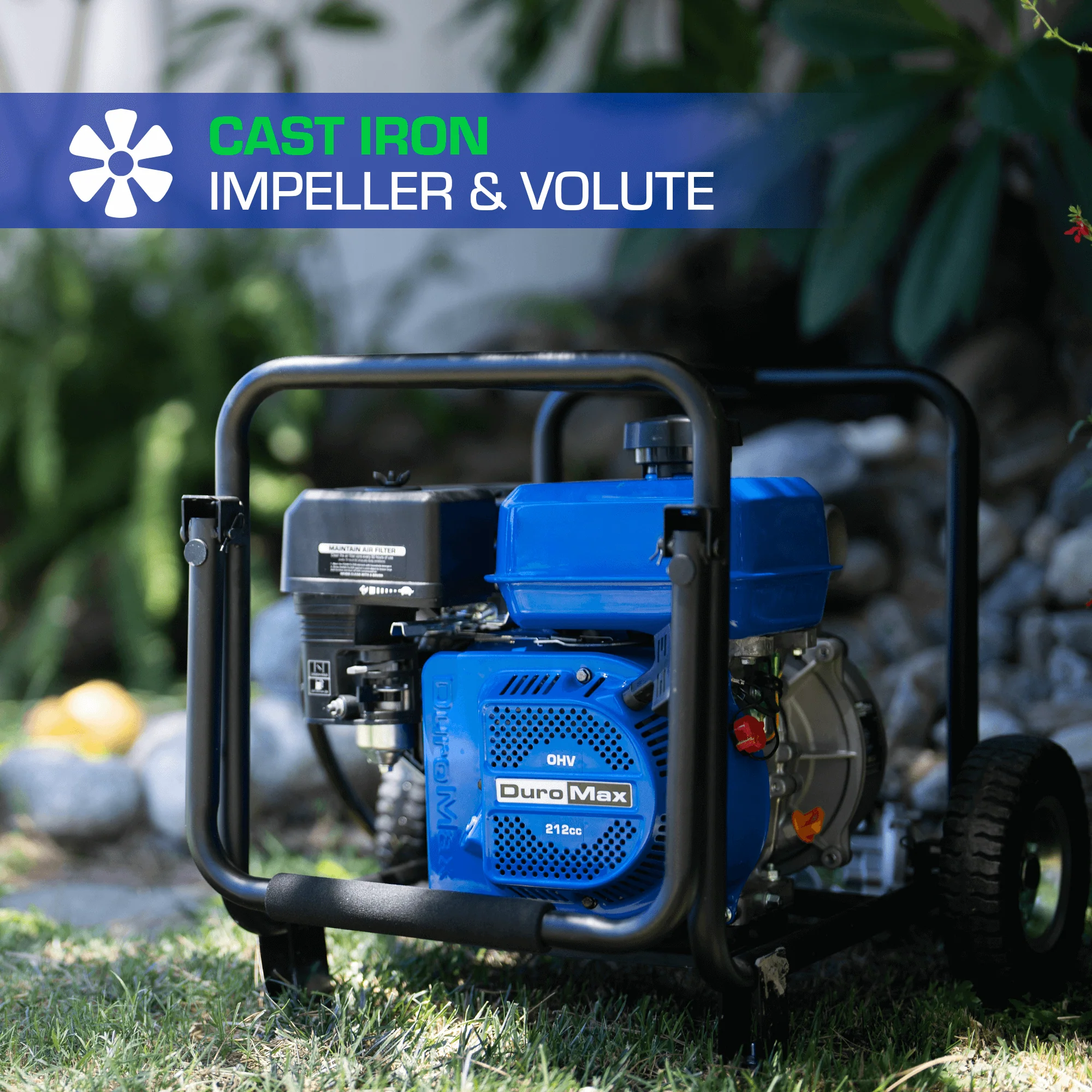 264 GPM 3" Dual Fuel Engine Portable Water Pump - Image 8