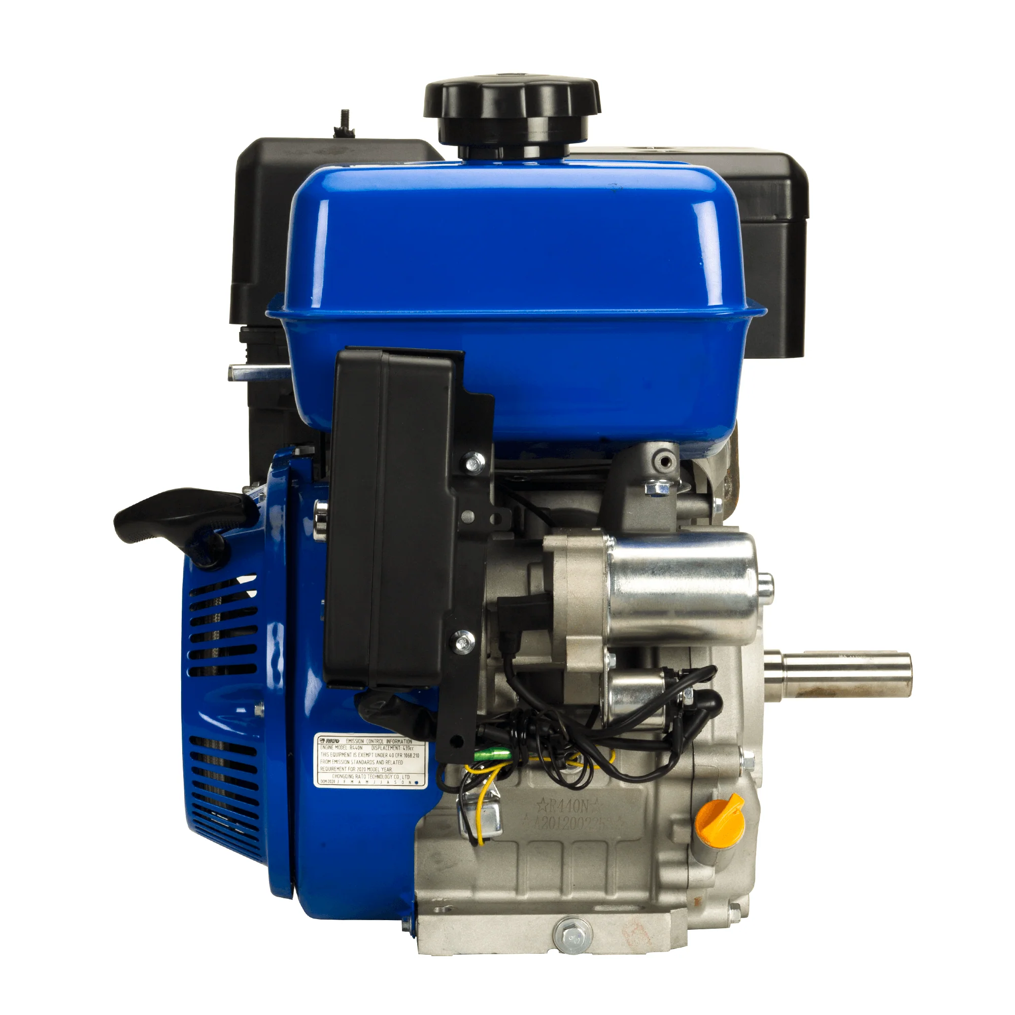 439cc 1" Shaft Recoil/Electric Start Horizontal Dual Fuel Engine - Image 9