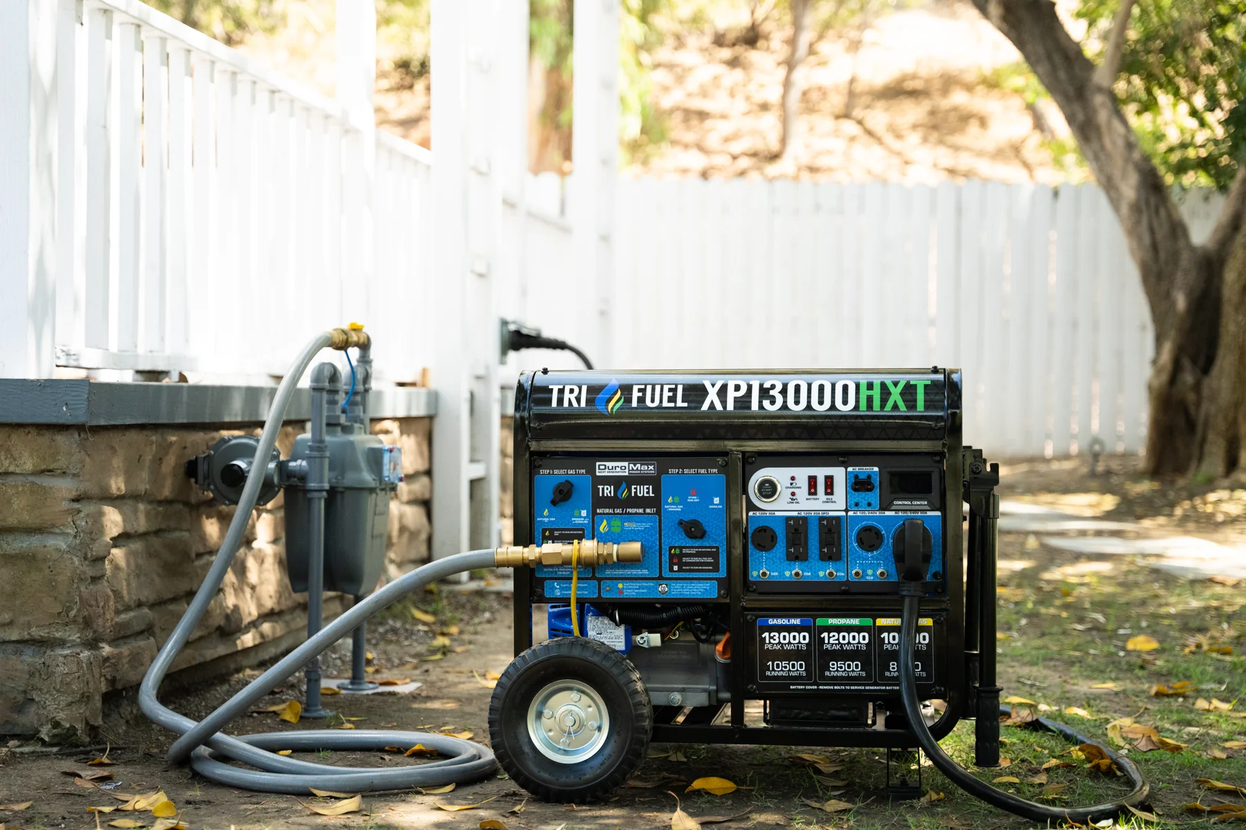 13,000 Watt Tri Fuel Portable HXT Generator w/ CO Alert - Image 17