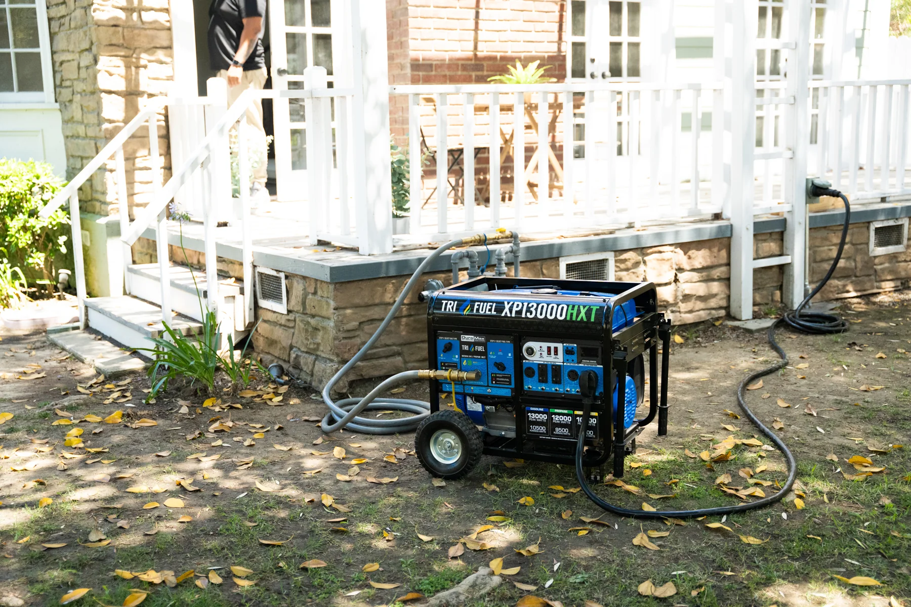 13,000 Watt Tri Fuel Portable HXT Generator w/ CO Alert - Image 32