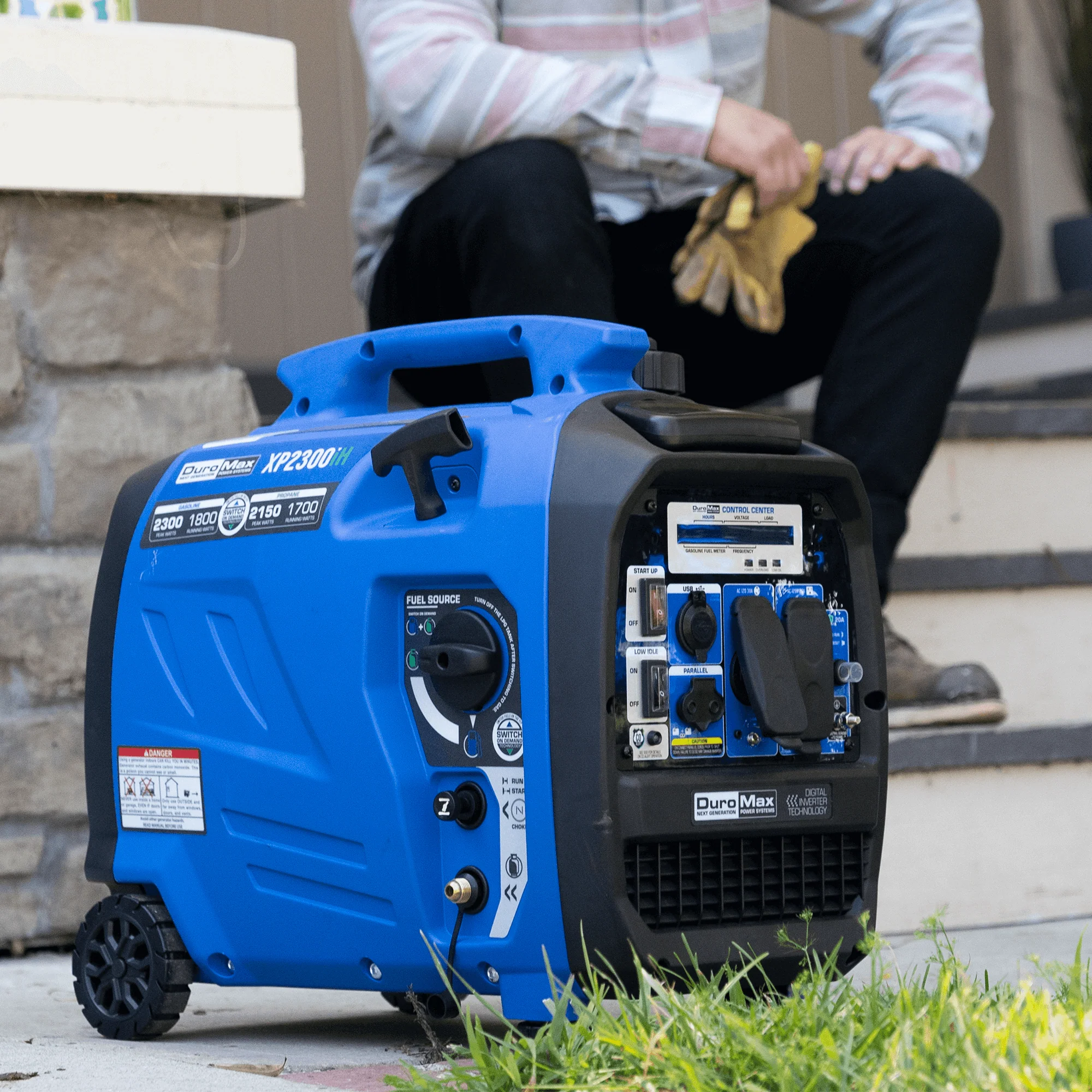 2,300 Watt Portable Dual Fuel Inverter Generator - Quiet, Low THD - Image 12