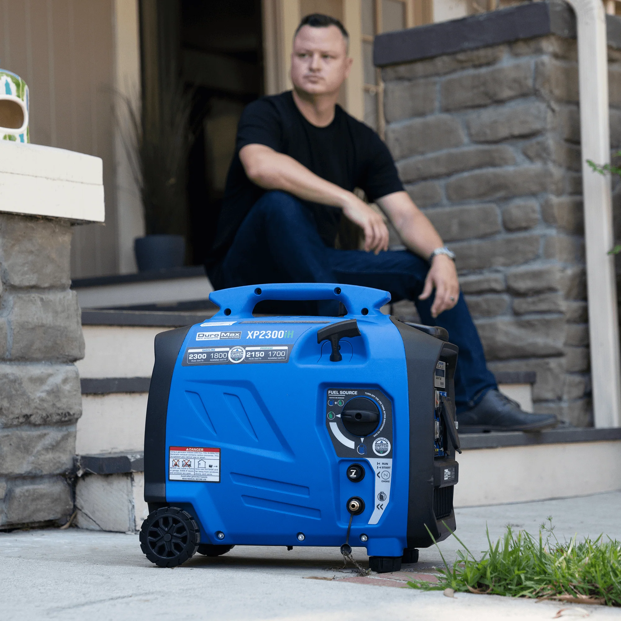 2,300 Watt Portable Dual Fuel Inverter Generator - Quiet, Low THD - Image 6