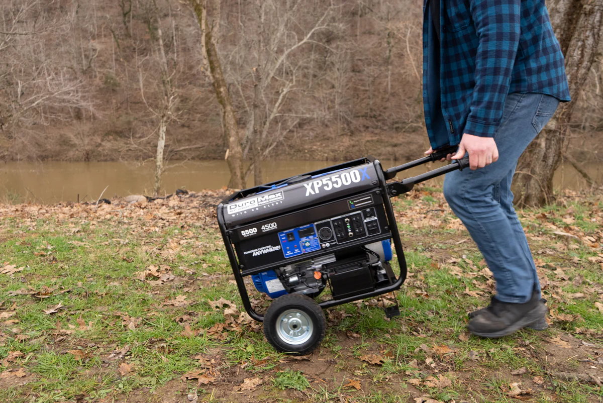 5,500 Watt Gasoline Portable Generator w/ CO Alert - Image 18