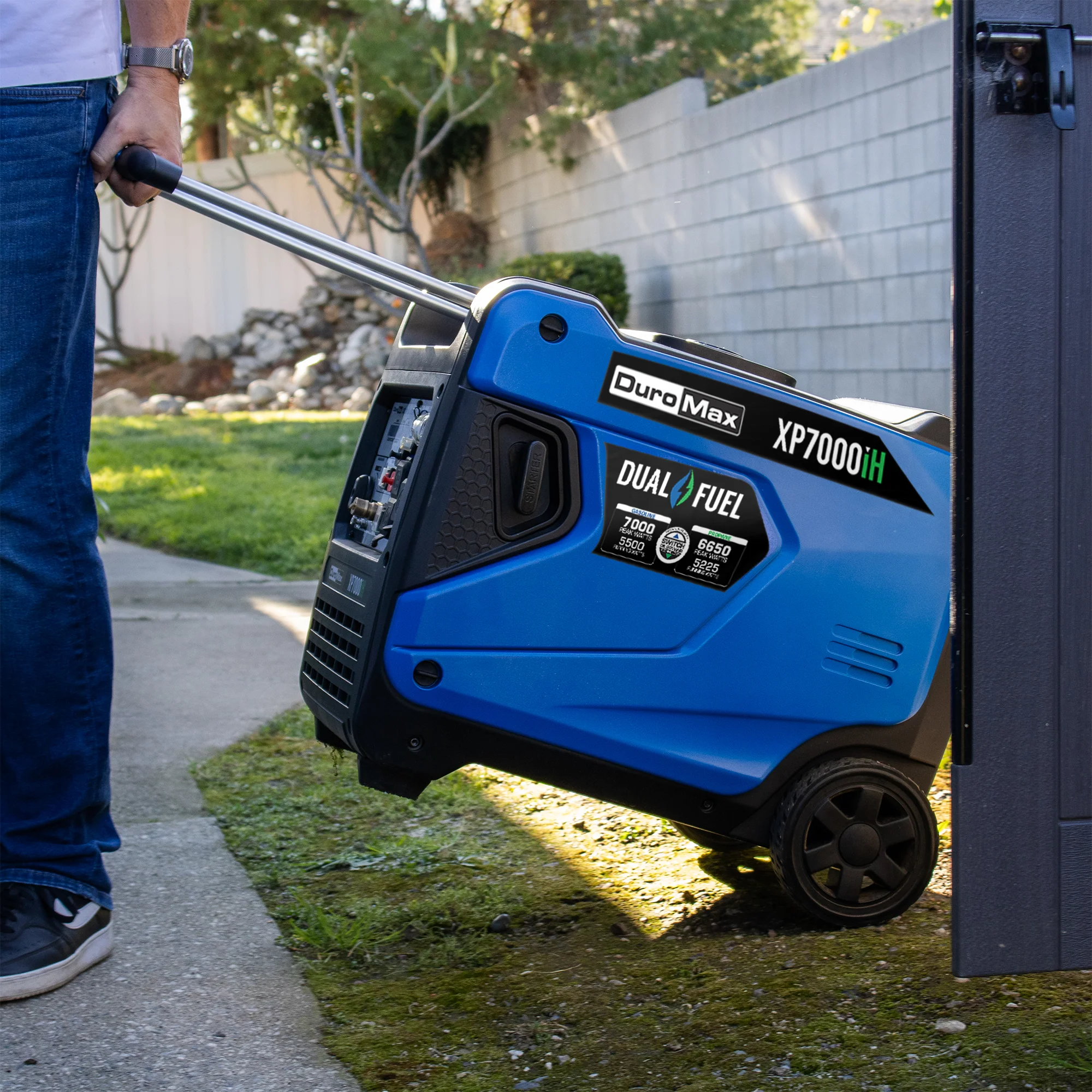 7,000 Watt Portable Dual Fuel Inverter Generator - Quiet, Low THD - Image 13