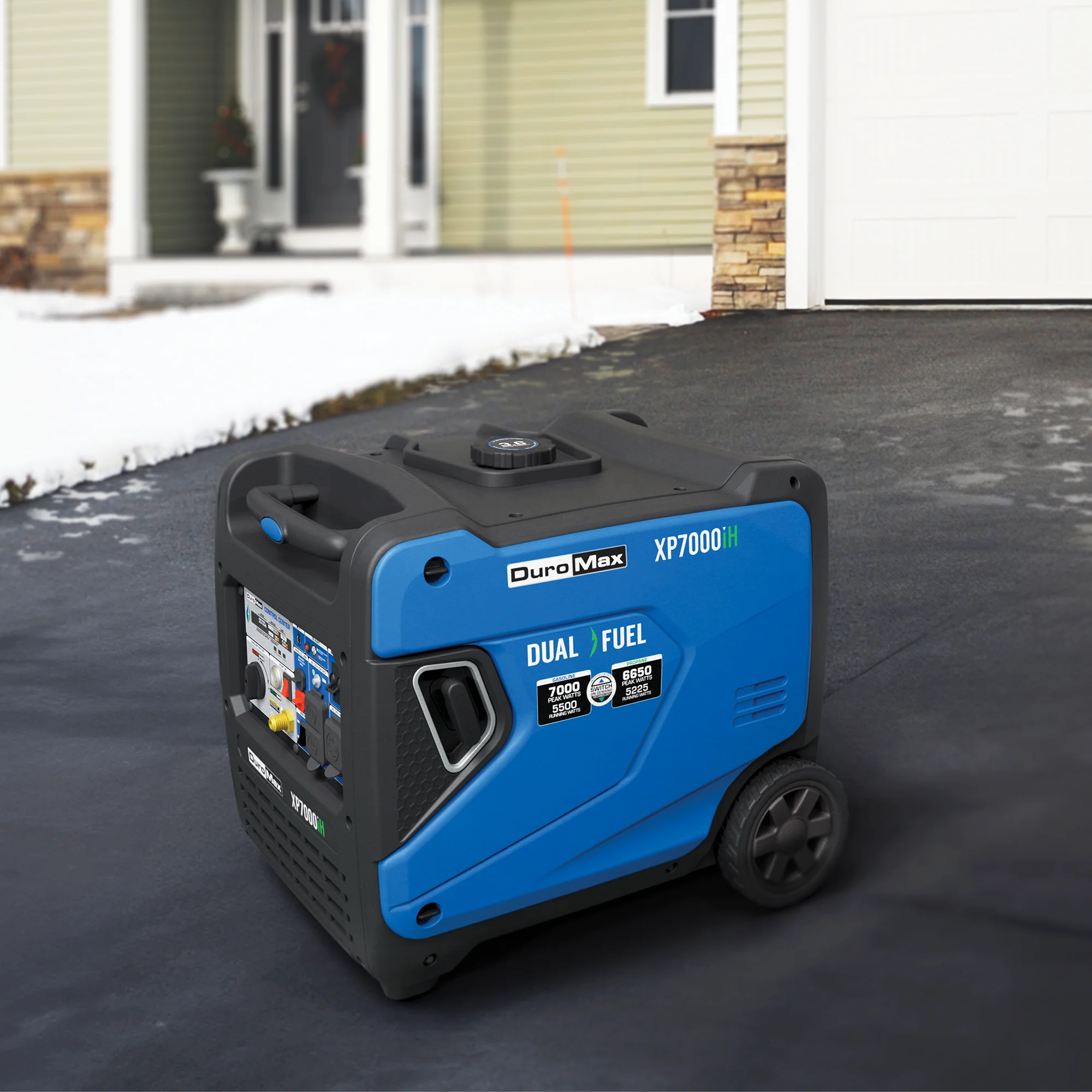 7,000 Watt Portable Dual Fuel Inverter Generator - Quiet, Low THD - Image 16