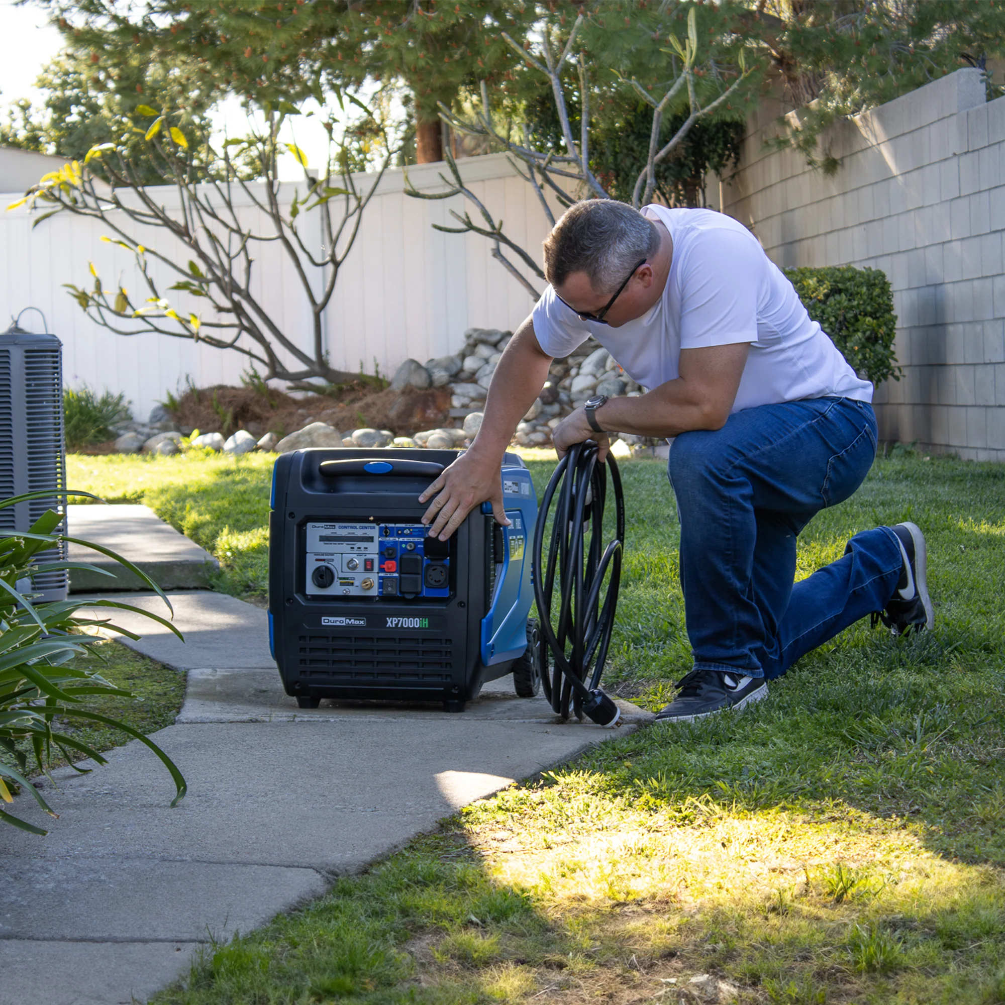 7,000 Watt Portable Dual Fuel Inverter Generator - Quiet, Low THD - Image 6