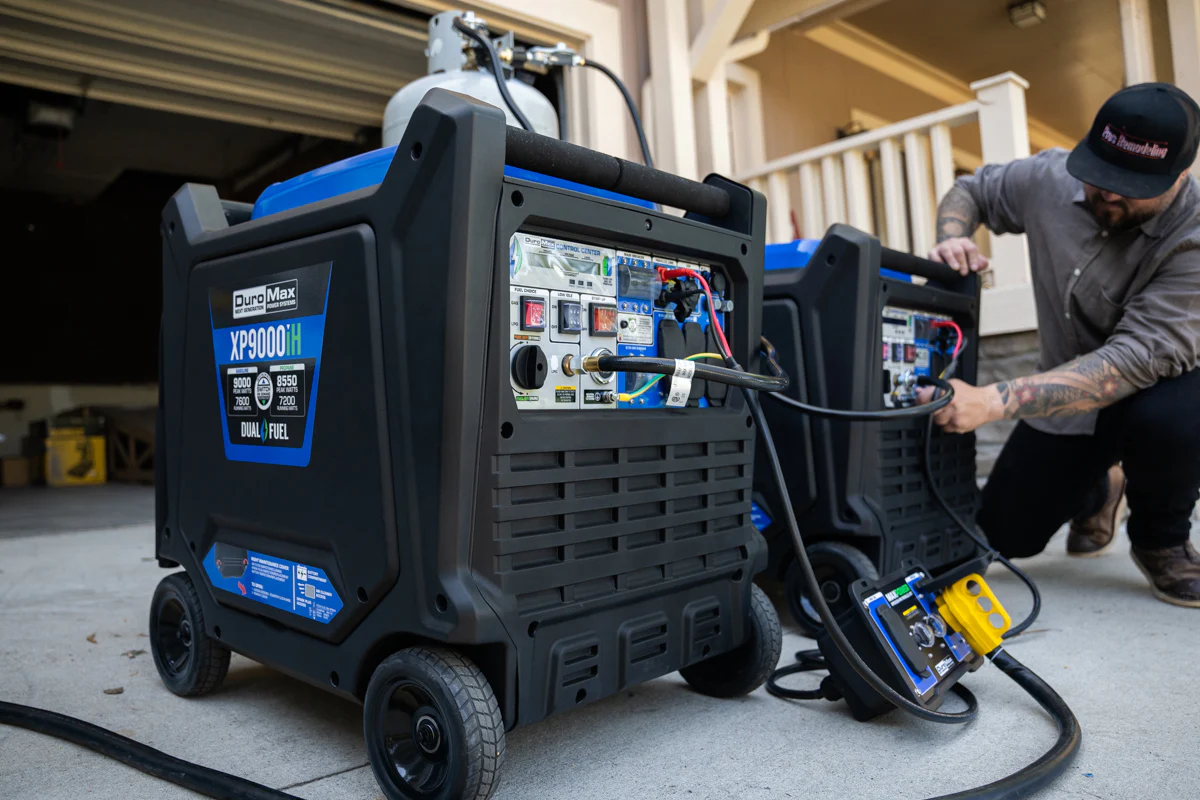 9,000 Watt Portable Dual Fuel Inverter Generator - Quiet, Low THD - Image 28
