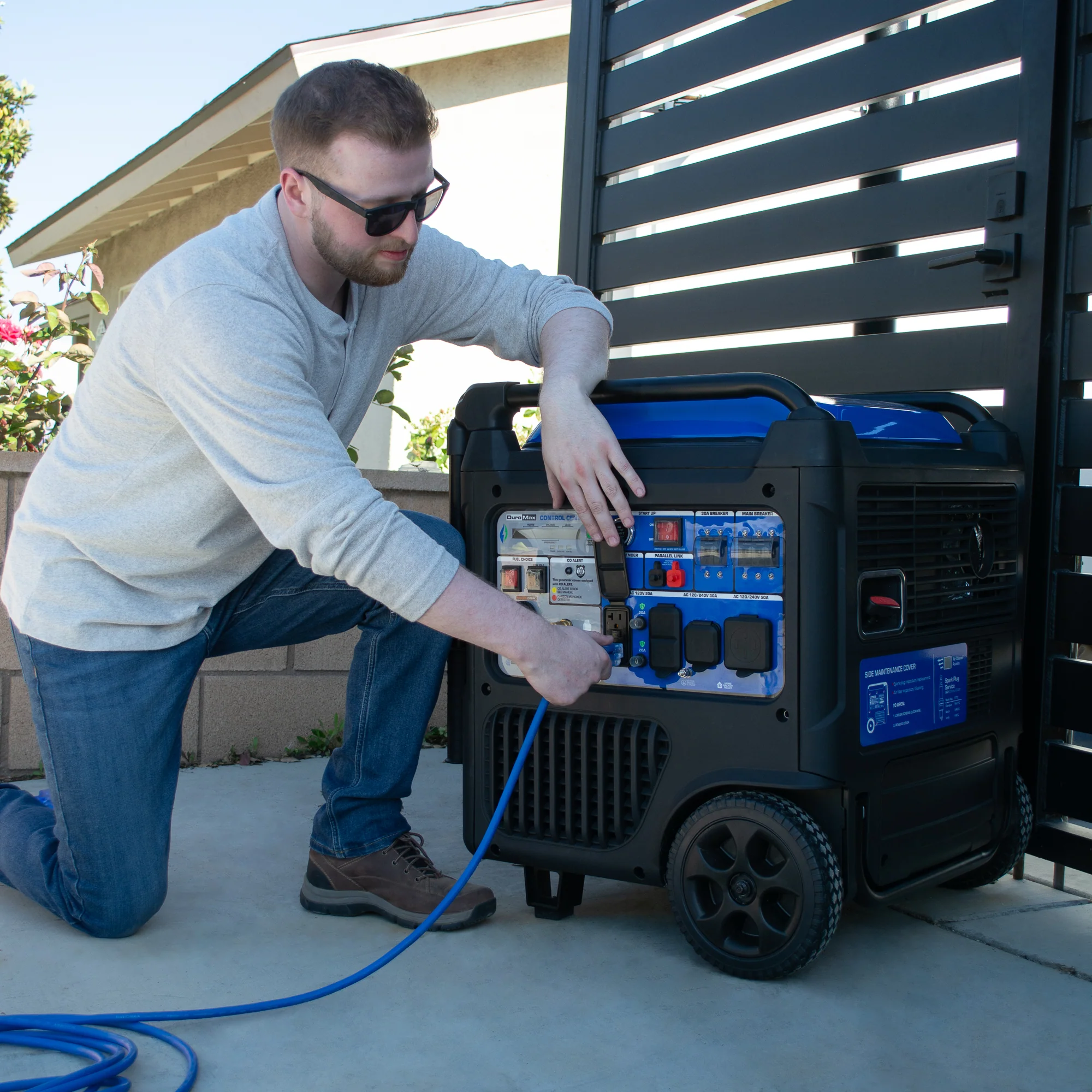 9,500 Watt Portable Dual Fuel Inverter Generator - Quiet, Low THD - Image 15
