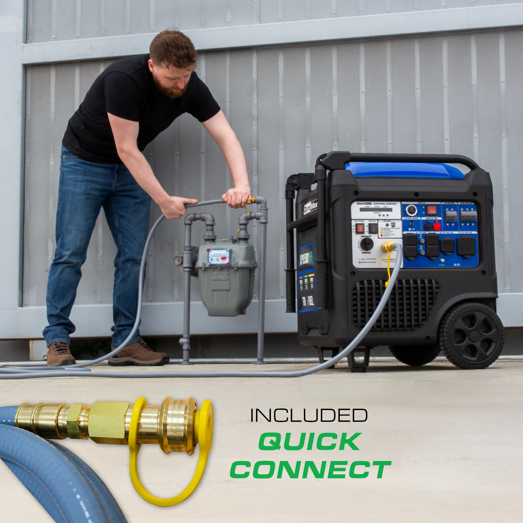 9,500 Watt Portable Tri Fuel Inverter Generator - Quiet, Low THD - Image 17