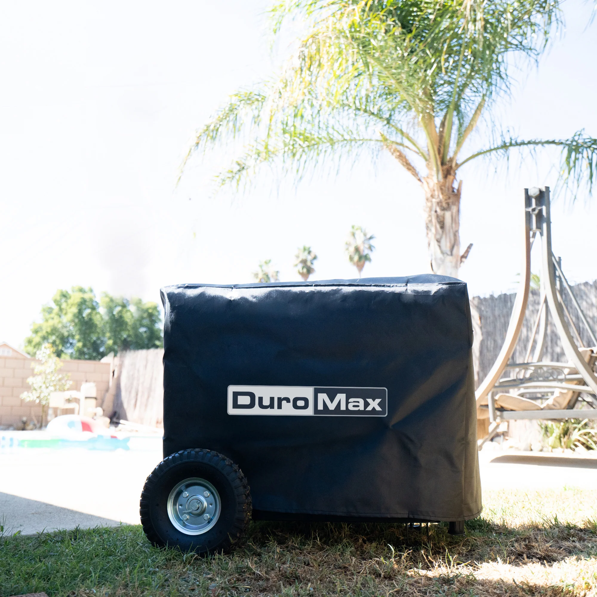 Small Weather Resistant Portable Generator Dust Guard Cover - Image 7