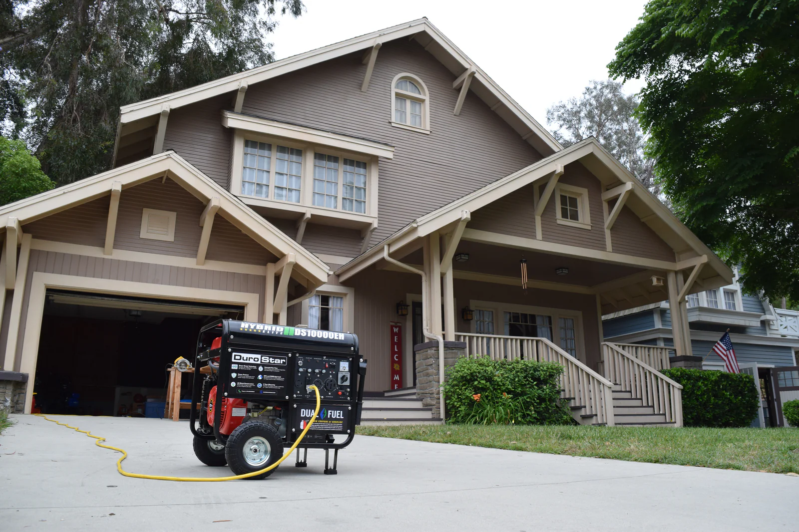 10,000 Watt Dual Fuel Portable Generator - Image 12