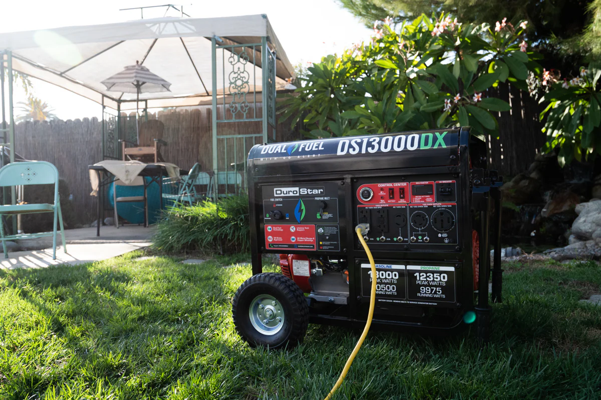13,000 Watt Dual Fuel Portable Generator w/ CO Alert - Image 22