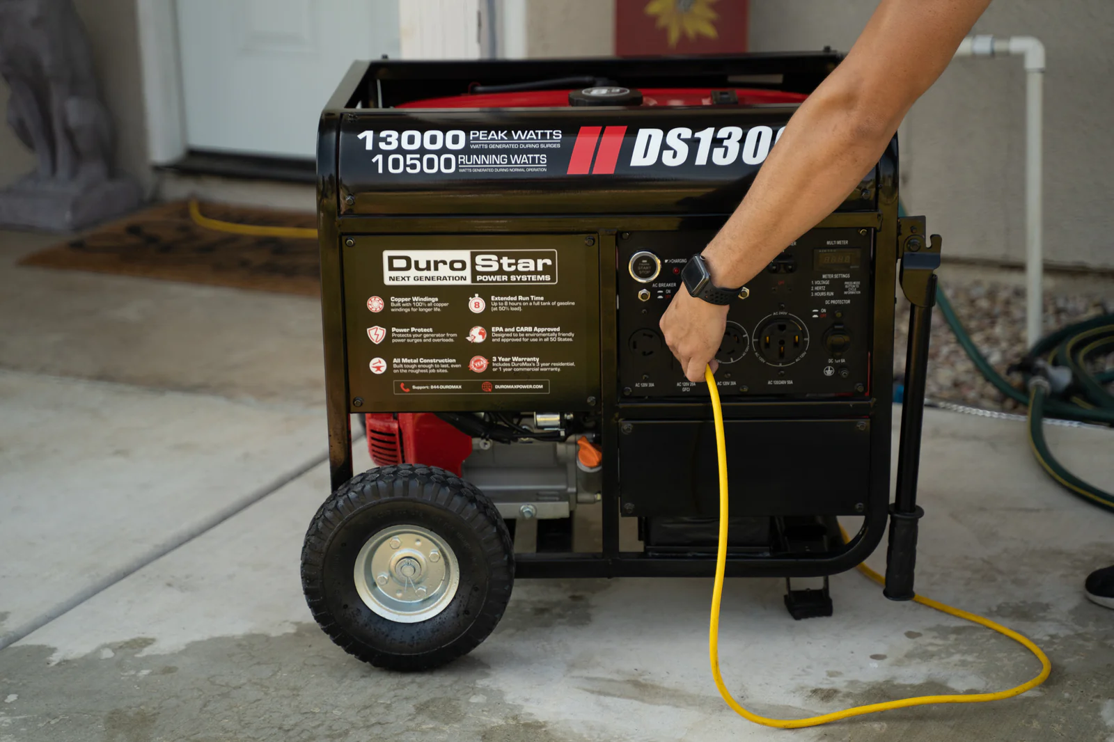 13,000 Watt Gasoline Portable Generator - Image 25