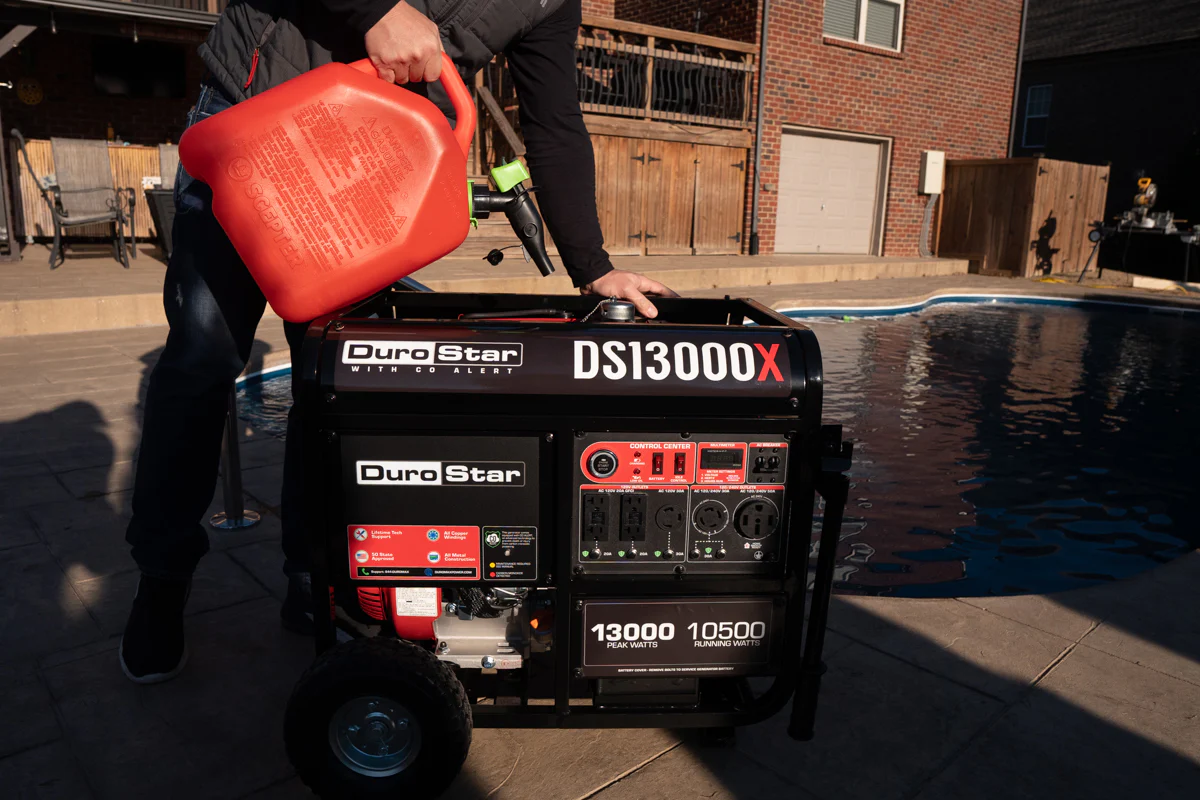 13,000 Watt Gasoline Portable Generator w/ CO Alert - Image 13