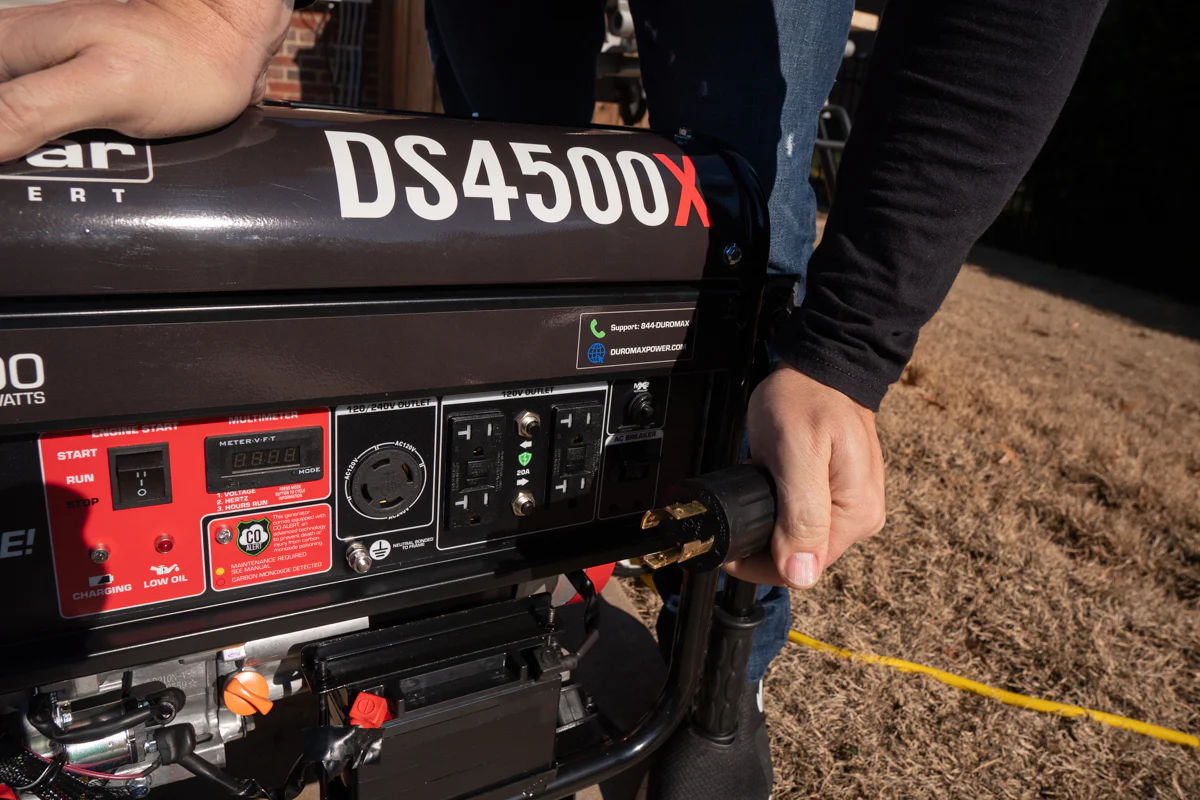 4,500 Watt Gasoline Portable Generator w/ CO Alert - Image 16