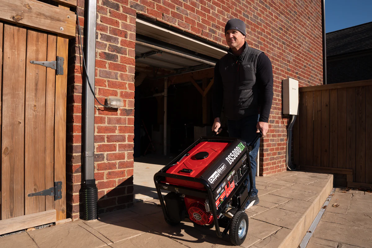 5,000 Watt Dual Fuel Portable Generator w/ CO Alert - Image 17