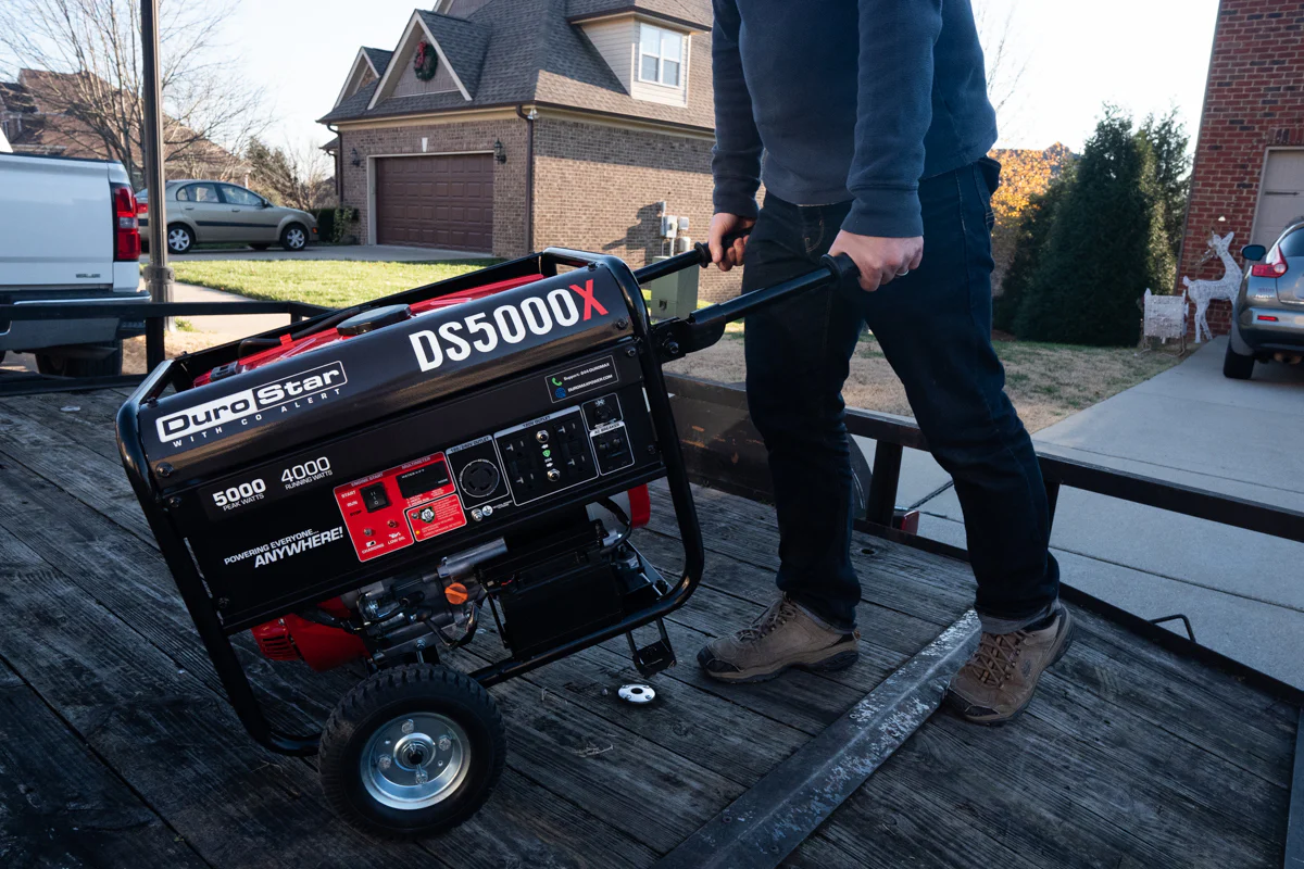 5,000 Watt Gasoline Portable Generator w/ CO Alert - Image 18