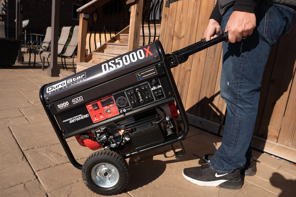 5,000 Watt Gasoline Portable Generator w/ CO Alert - Image 20