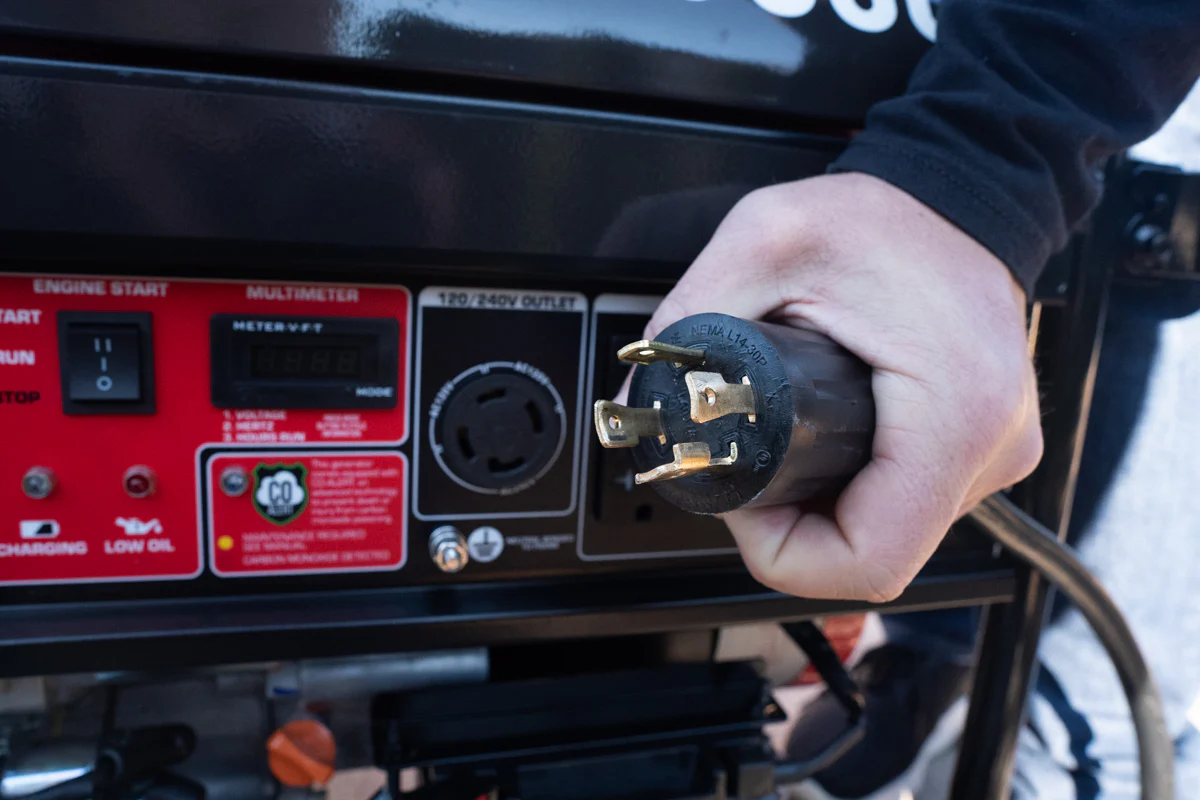 5,000 Watt Gasoline Portable Generator w/ CO Alert - Image 22